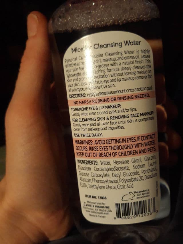 Personal Care All-In-One Micellar Cleansing Water review photo by Francineee