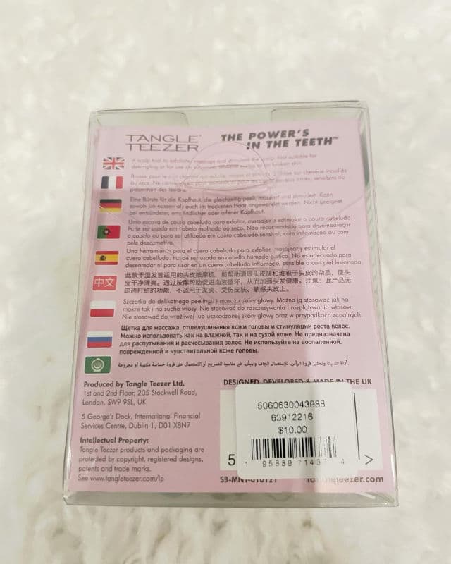 Free People Tangle Teezer Scalp Massager & Exfoliator review photo by stylishselections