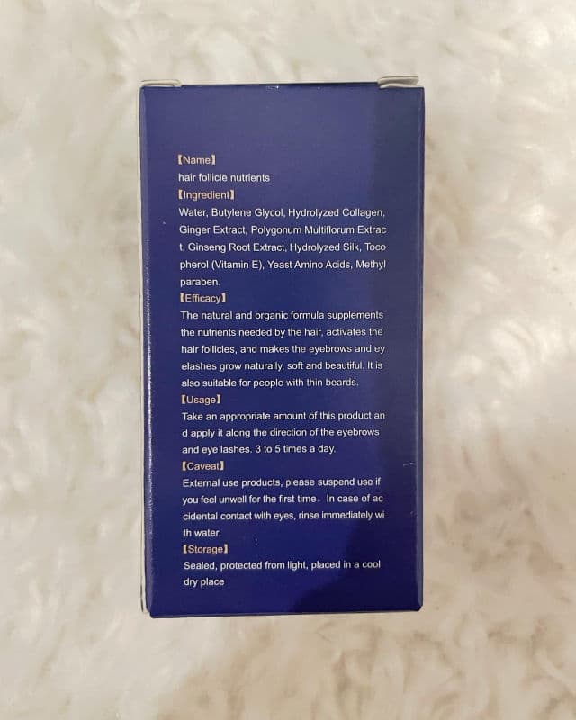 Lidoria Eyelash and Eyebrow Nutrient review photo by stylishselections