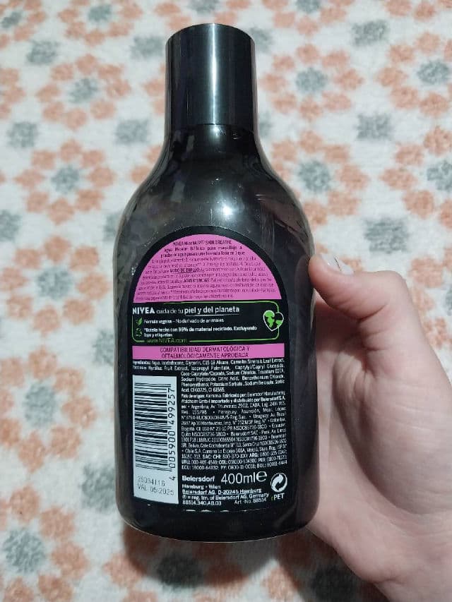 Nivea MicellAIR Expert Make Up Remover Waterproof review photo by ValePaz