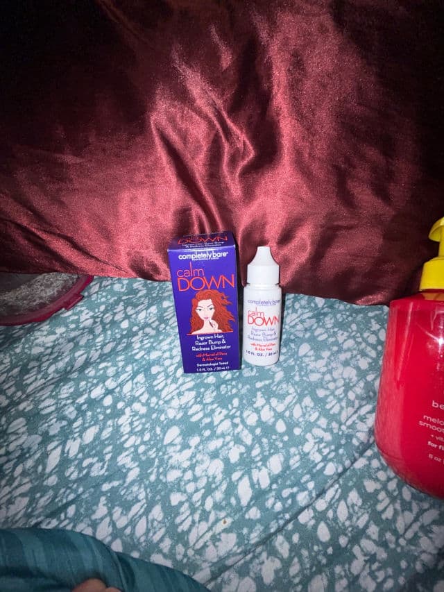 Completely Bare Calm Down Ingrown Hair, Razor Bump & Redness Eliminator review photo by Bexx420