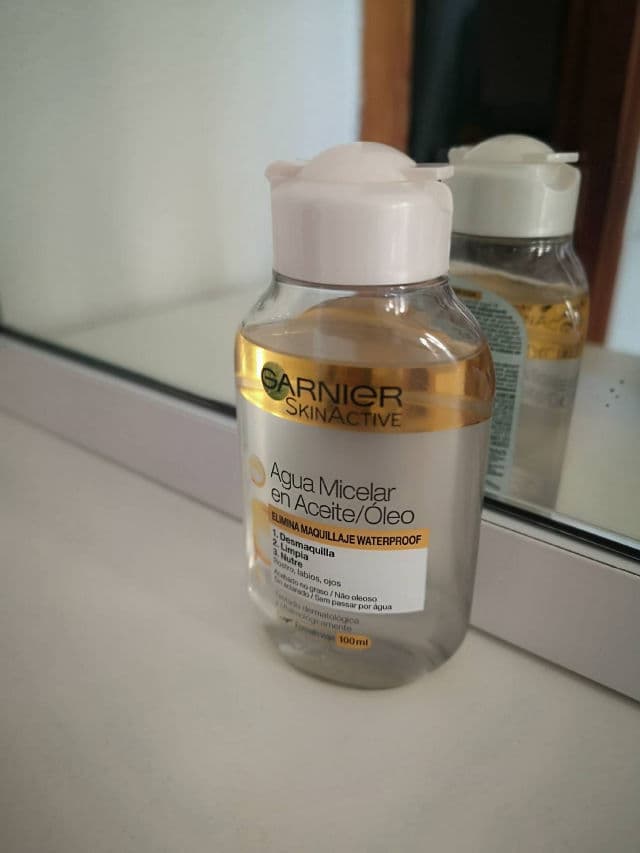 Garnier SkinActive Agua Micelar en Aceite review photo by lauryte