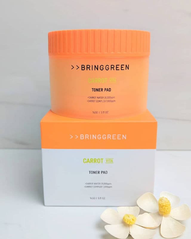 Bring Green Carrot Vita Toner Pad review photo by cozycritique