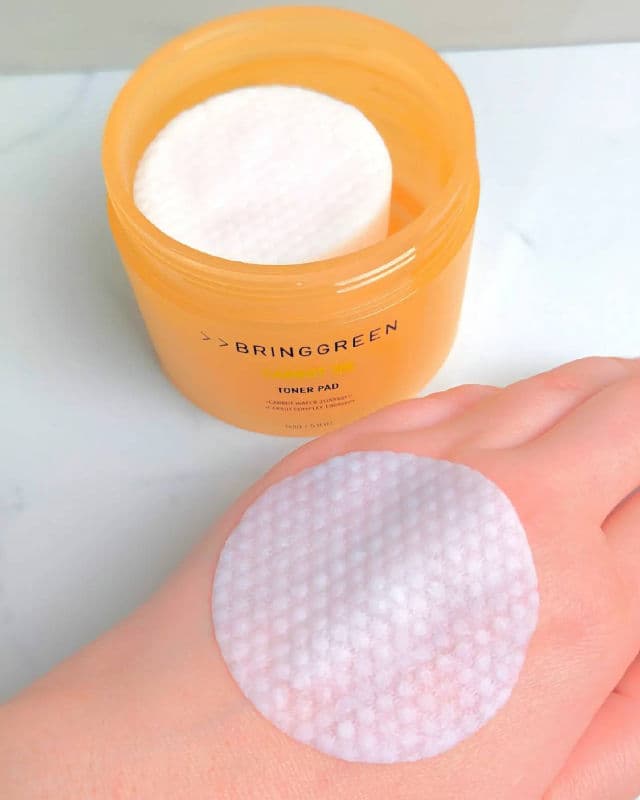 Bring Green Carrot Vita Toner Pad review photo by cozycritique