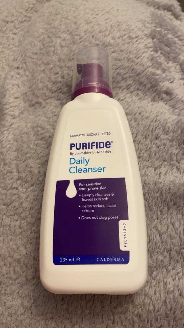 Acnecide Daily Cleanser review photo by caitlinnn127
