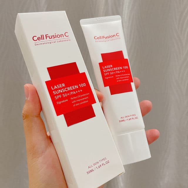Cell Fusion C Laser Sunscreen 100 SPF50+/PA+++ review photo by MarinaRIN