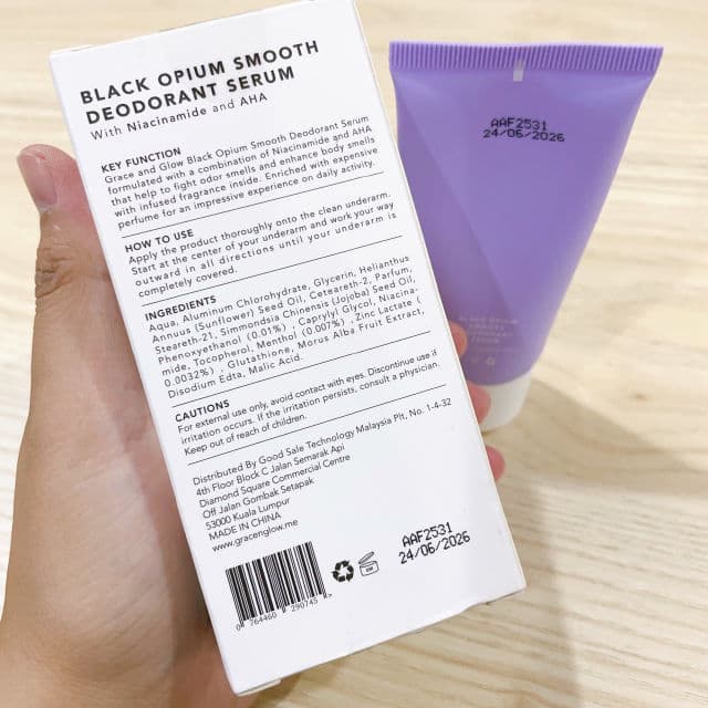 Grace and Glow Black Opium Smooth Deodorant Serum review photo by MarinaRIN
