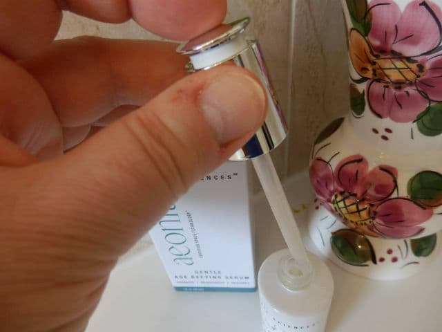 Delavie Sciences Aeonia Age Defying Serum review photo by DesC