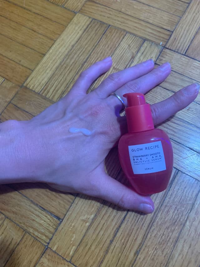 Glow Recipe Strawberry Smooth BHA + AHA Salicylic Serum review photo by ReneeEgan