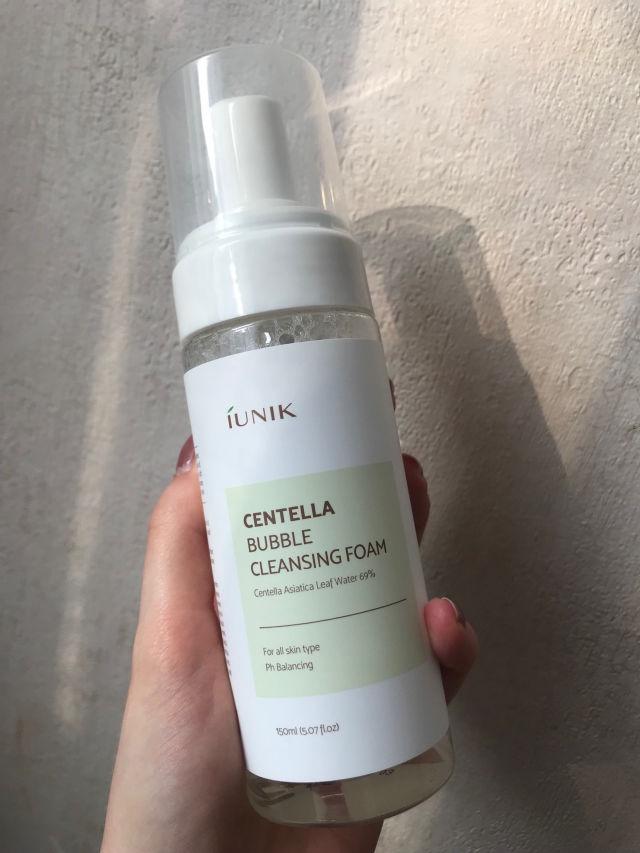 Centella Bubble Cleansing Foam product review