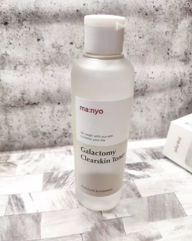 manyo AHA/BHA Exfoliation review photo by Missora