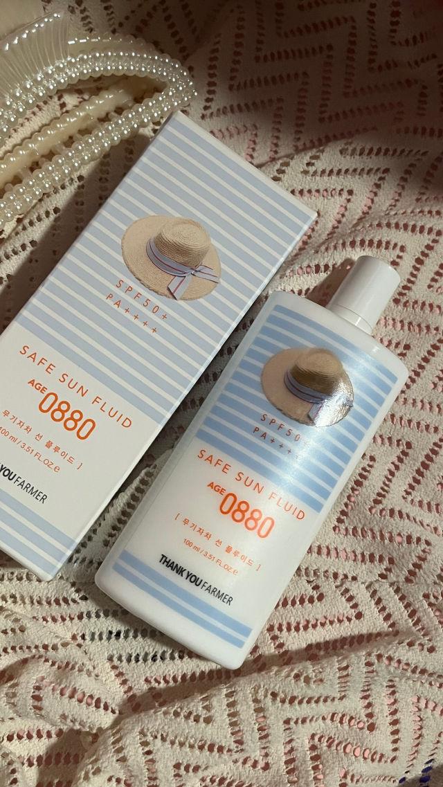 Safe Sun Fluid Age 0880 SPF50 + PA++++ product review