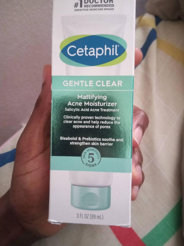 Gentle Clear Mattifying Acne Moisturizer product review