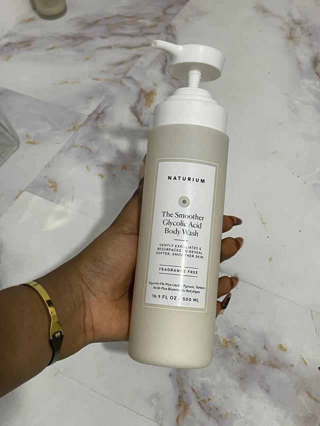 The Smoother Glycolic Acid Exfoliating Body Wash product review