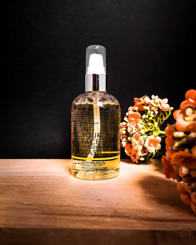 IN YOUR FACE Skincare Ginger Mint Wash review photo by MsNIMF