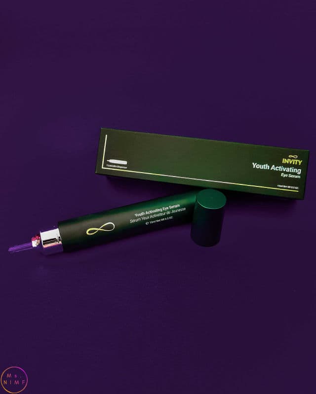 Invity Youth Activating Eye Serum review photo by MsNIMF