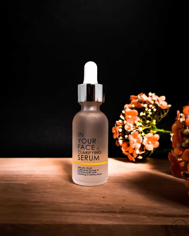IN YOUR FACE Skincare Clarifying Serum review photo by MsNIMF