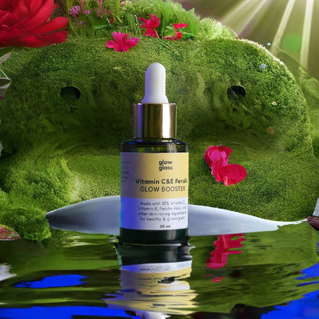 glow glass Vitamin C & E Glow Booster - Brightening & Antioxidant Serum review photo by PickyGlay
