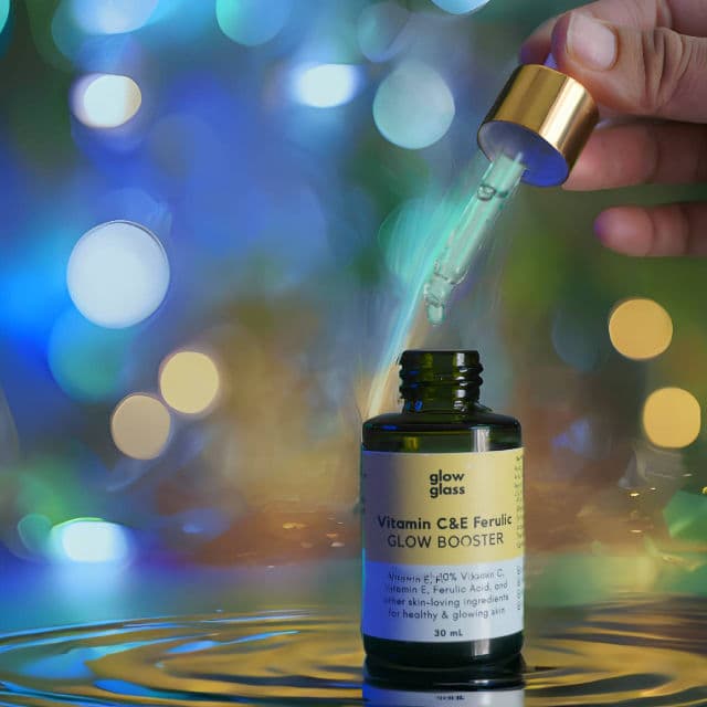 glow glass Vitamin C & E Glow Booster - Brightening & Antioxidant Serum review photo by PickyGlay