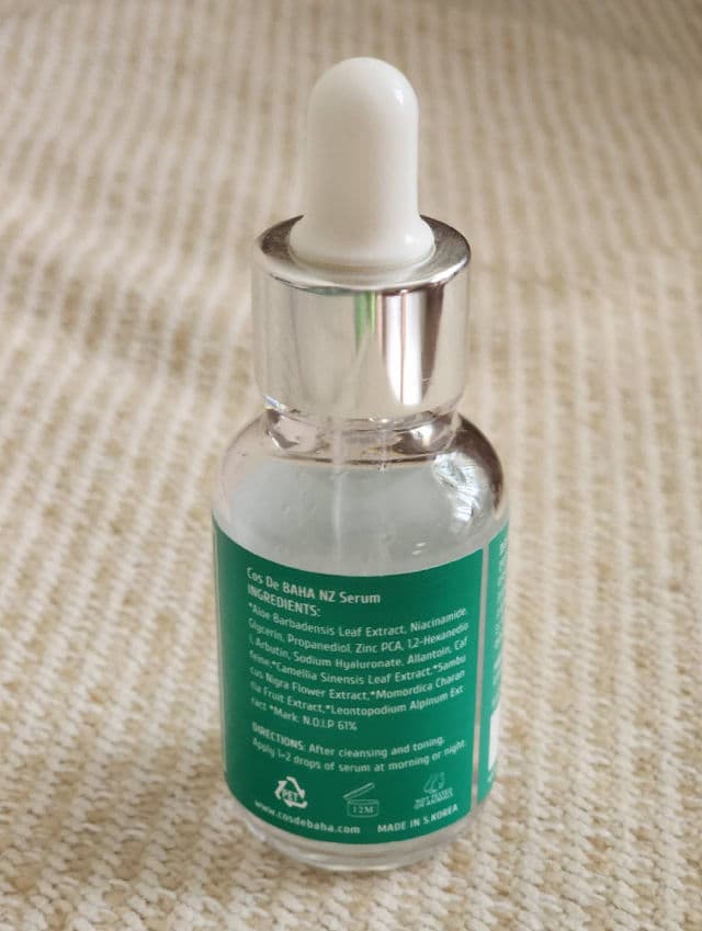 Cos de Baha Niacinamide 20% + Zinc 4% Serum review photo by tooikioku