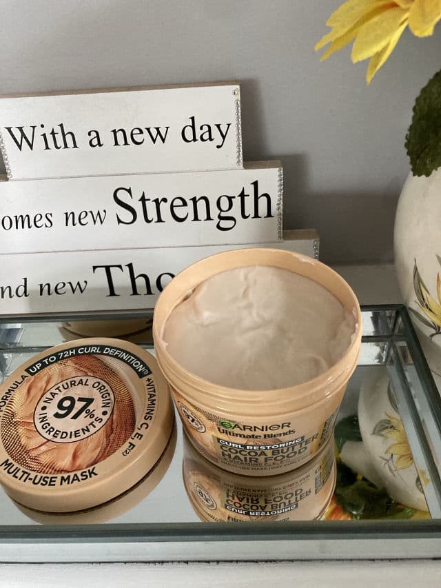 Garnier Fructis Cocoa Butter Hair Food Extra Smoothing Mask review photo by Freetest