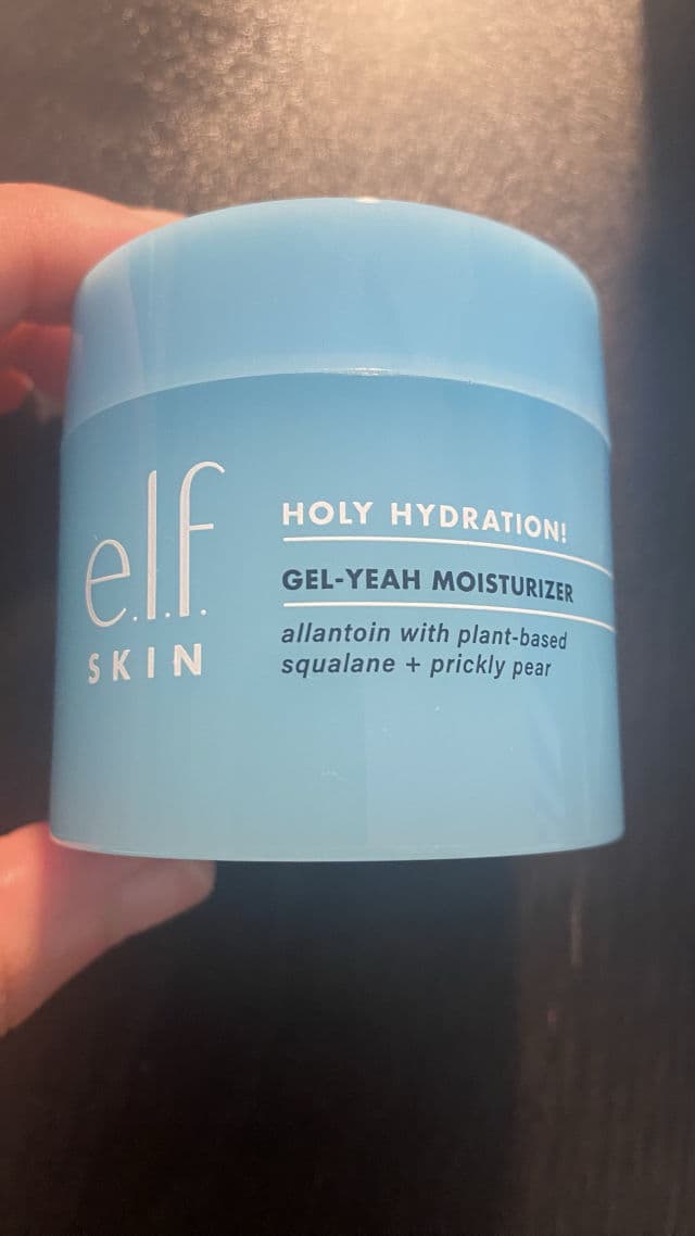 ELF Holy Hydration! Hydro-Gel Moisturizer review photo by CorieHoopz