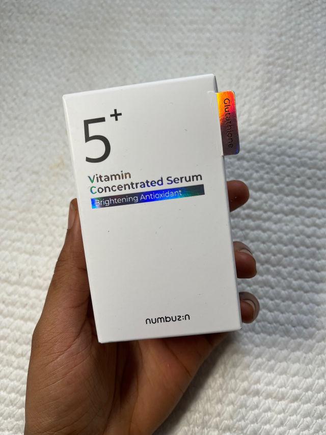 No.5 Glutathione Vitamin C Concentrated Serum product review