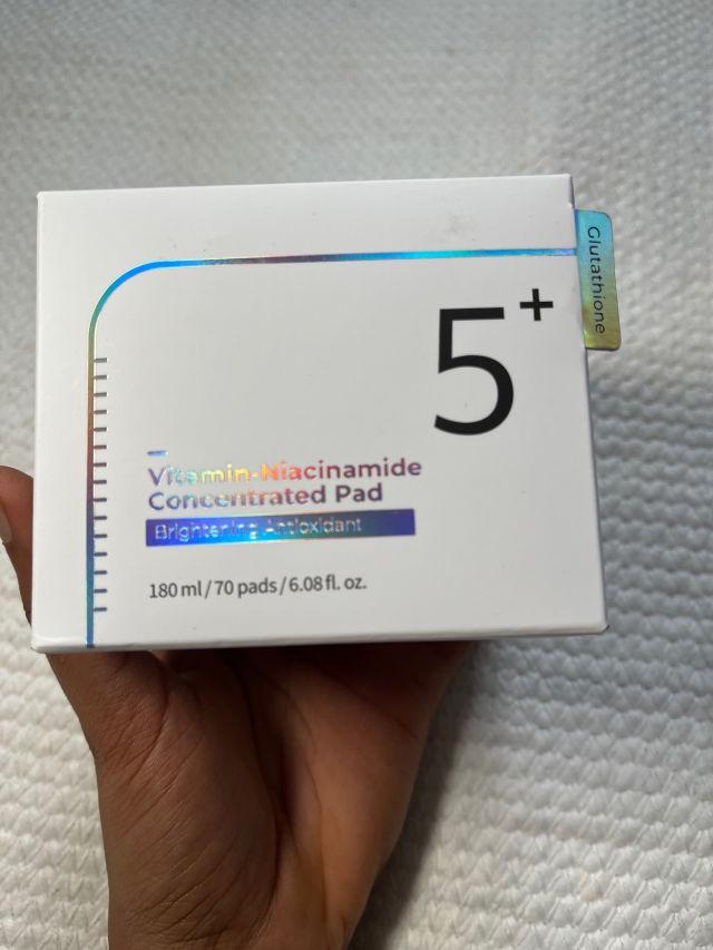 No.5 Niacinamide Concentrated Toner Pad product review