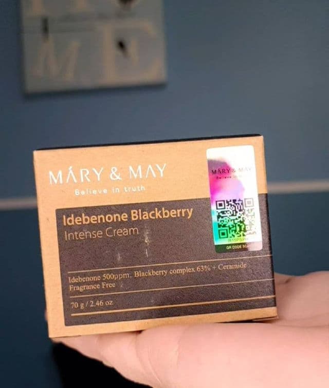 Idebenone Blackberry Intense Cream product review