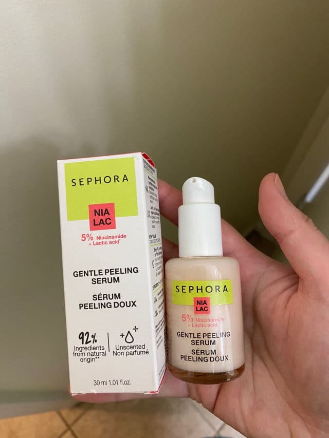 Sephora Collection Gentle Peeling Serum with Lactic Acid review photo by lucytsai