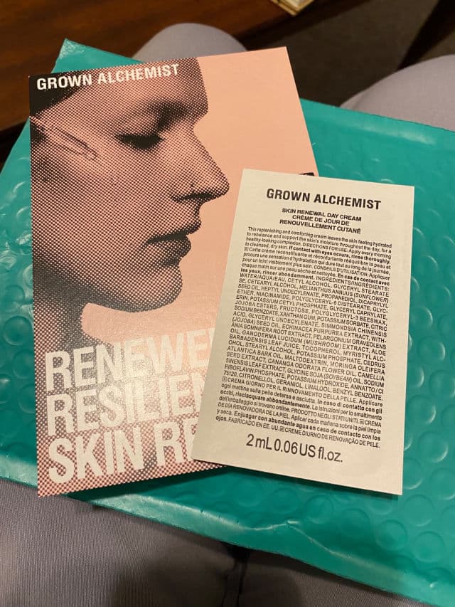 Grown Alchemist Skin Renewal Day Cream review photo by elletsai90