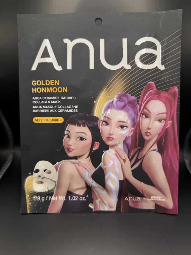 ANUA K-Pop Demon Hunters Ceramide Barrier Collagen Mask review photo by Esther Ighodalo
