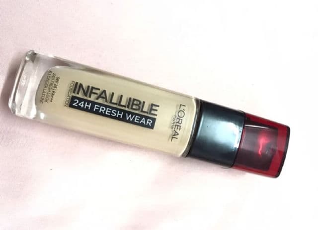L'Oreal Paris Infallible 24h Fresh Wear Foundation review photo by aziram0khtar