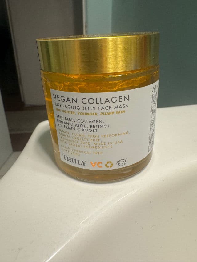 Truly Vegan Collagen Booster Anti Aging Jelly Face Mask review photo by TheSassyBeautyGirl