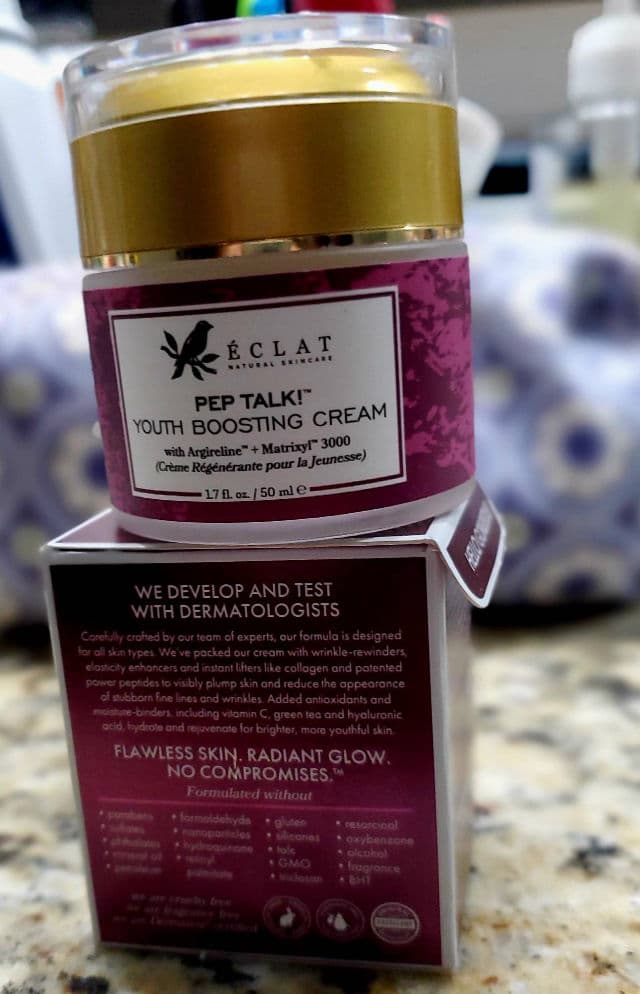 Eclat Pep Talk! Youth Boosting Cream review photo by JennB