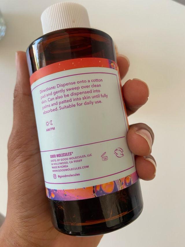 Niacinamide Brightening Toner product review