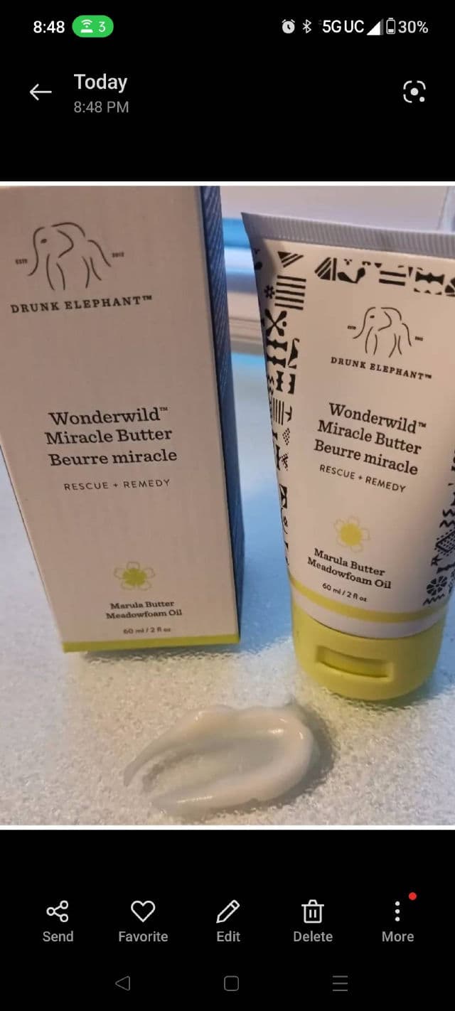 Drunk Elephant Wonderwild Miracle Butter review photo by dayana3788
