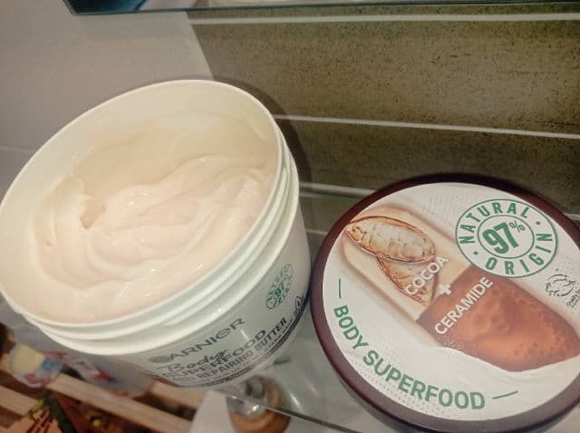 Garnier Body Superfood 48h Repairing Body Butter Cocoa + Ceramide review photo by kgrig