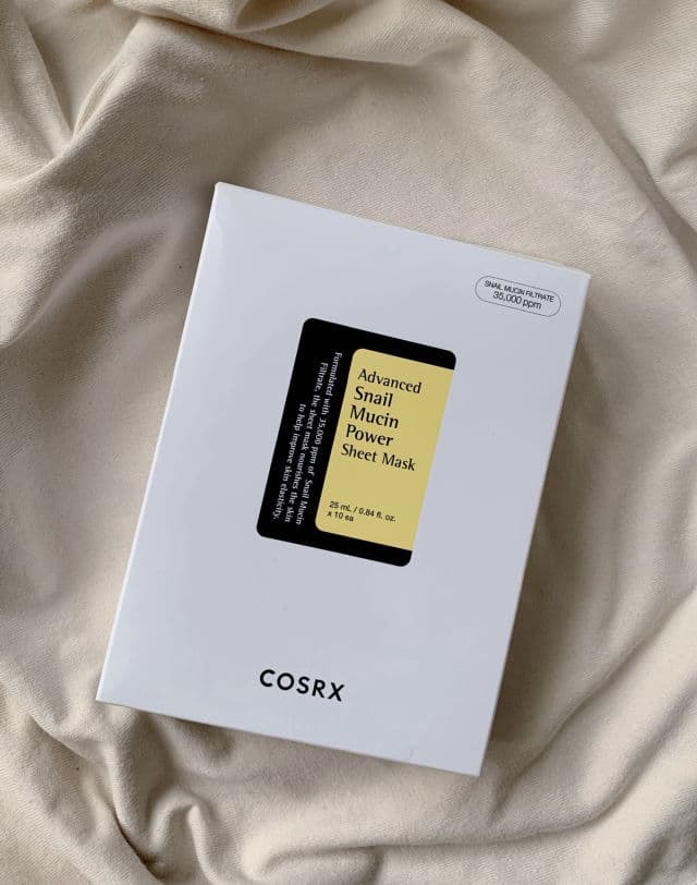 COSRX Advanced Snail Mucin Power Sheet Mask review photo by naedia