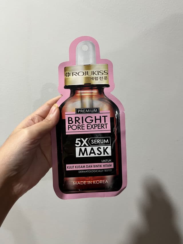 Rojukiss Bright Pore Expert 5X Serum Mask review photo by pdsr14