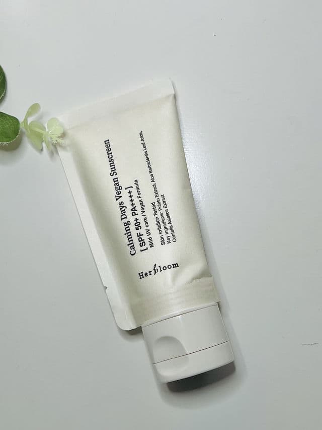Herbloom Calming Days Vegan Sunscreen SPF 50+ PA++++ review photo by bonanza