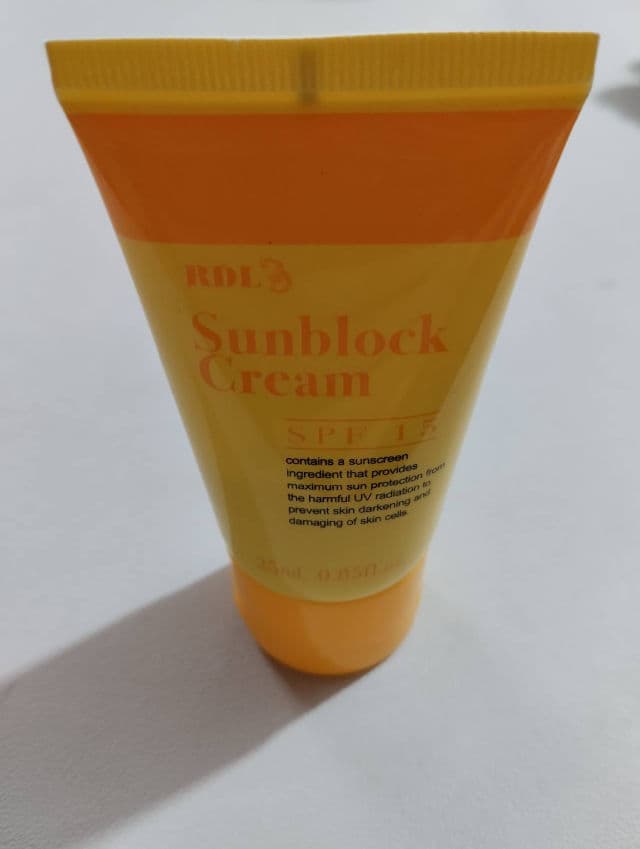 RDL Sunblock Cream SPF 15 review photo by NeilKenneth