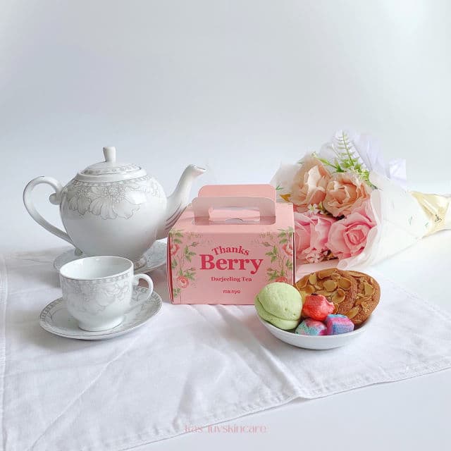 manyo Thanks Berry Darjeeling Tea Mask review photo by kasluvskincare