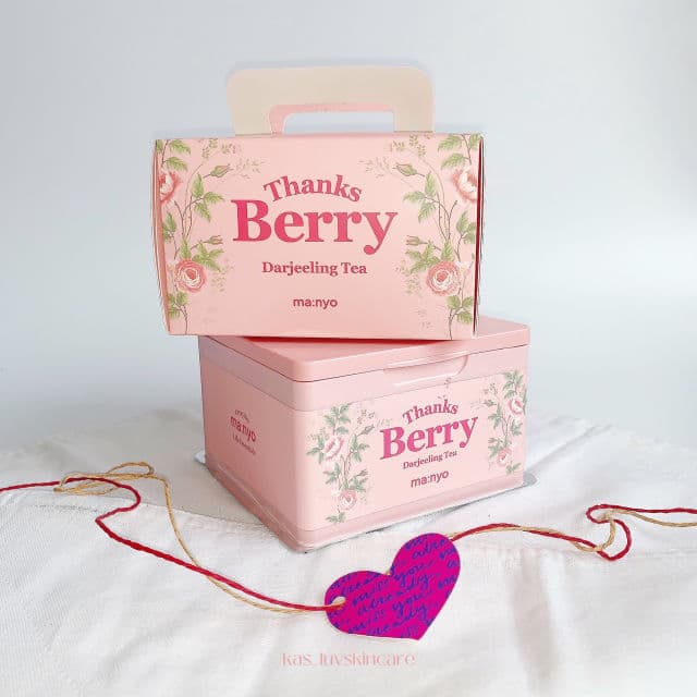 manyo Thanks Berry Darjeeling Tea Mask review photo by kasluvskincare