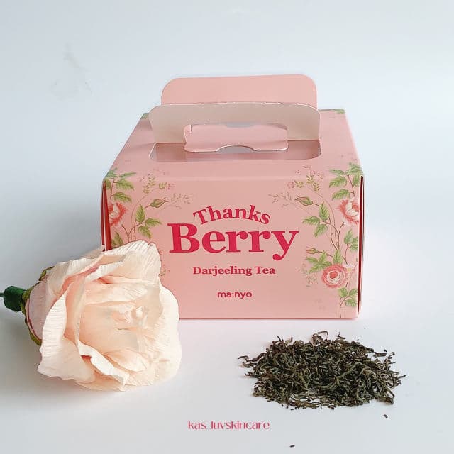 manyo Thanks Berry Darjeeling Tea Mask review photo by kasluvskincare