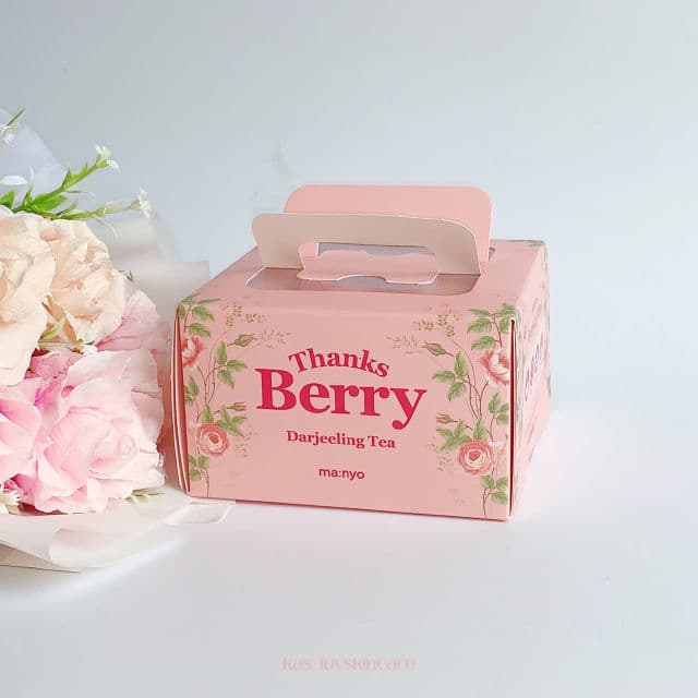 manyo Thanks Berry Darjeeling Tea Mask review photo by kasluvskincare