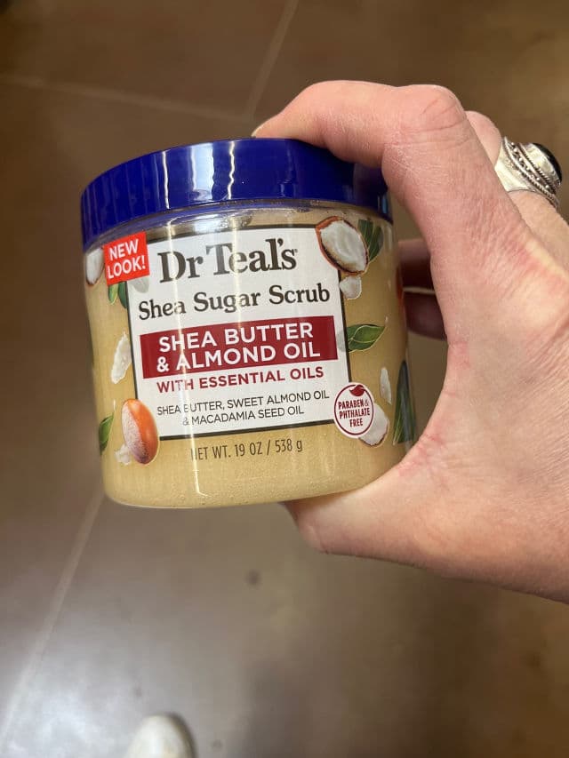 Dr Teal's Shea Sugar Body Scrub - Shea Butter & Almond Oil review photo by sunflwrs86