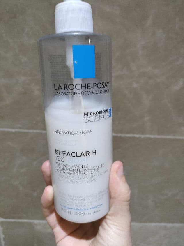 La Roche-Posay Effaclar H Iso-Biome Soothing Cleansing Cream review photo by Inesschy