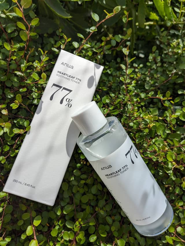 Heartleaf 77% Soothing Toner product review