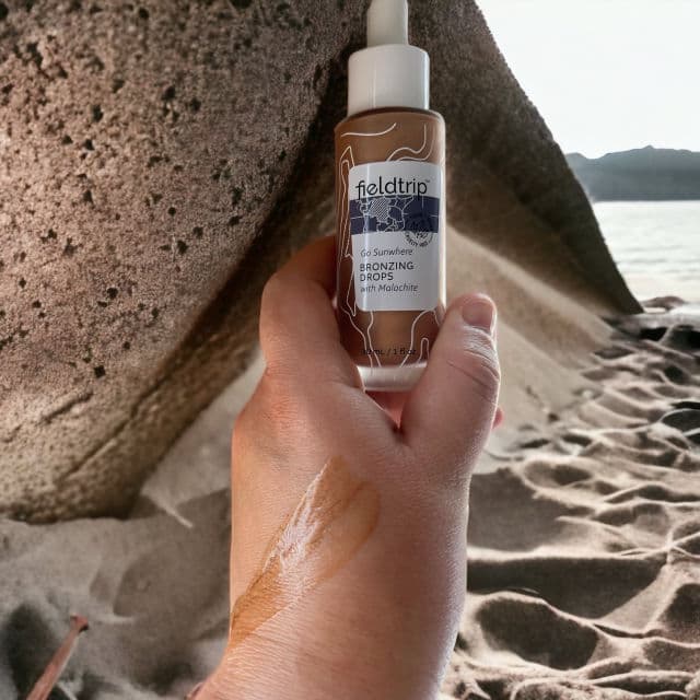 Fieldtrip Go Sunwhere Bronzing Drops with Malachite review photo by Itstime4glam